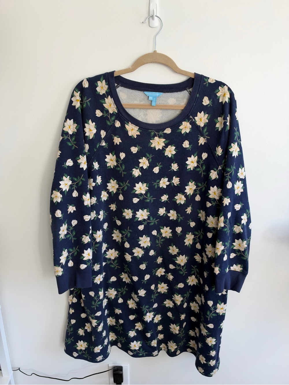 Draper James Women's Navy magnolia Scoop Neck Sweater Dress - Unbranded